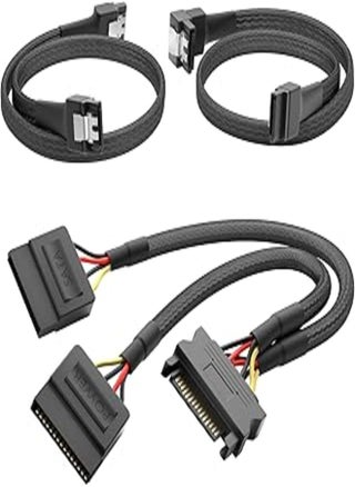 KabelDirekt 819 0.6m 30cm 15-pin SATA to 2 x power cable + 60cm 7-pin 3 data 6 Gbit/s 90 ° angled black - pzsku/Z5CBE3DB03DE773060AF9Z/45/_/1720390315/f202164e-3391-4d2f-9fcb-aa88848e72d2