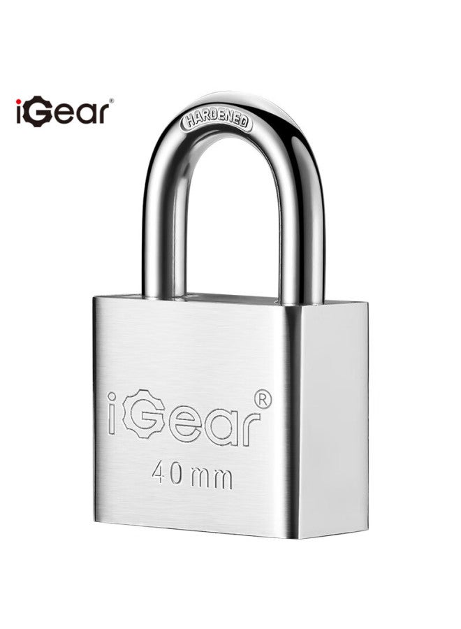 Igear Padlock, Waterproof And Rust-resistant, Door Lock, Tool Lock, For Shops, Gates, Warehouses, Car Trunks, Home Use, Schools, Anti-theft And Tamper-proof Lock, 40mm - Image 5
