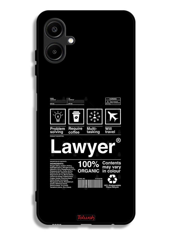 Tolwak Samsung Galaxy M06 5G Protective Case Cover Lawyer Sticker - Image 1