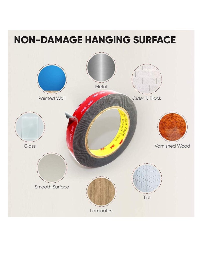Generic Double Sided Tape, HPP Heavy Duty Mounting Tape Converted, Super Strong Foam Tape for Outdoor and Indoor Home Office Automotive Decorations and LED Strip Lights - Image 4