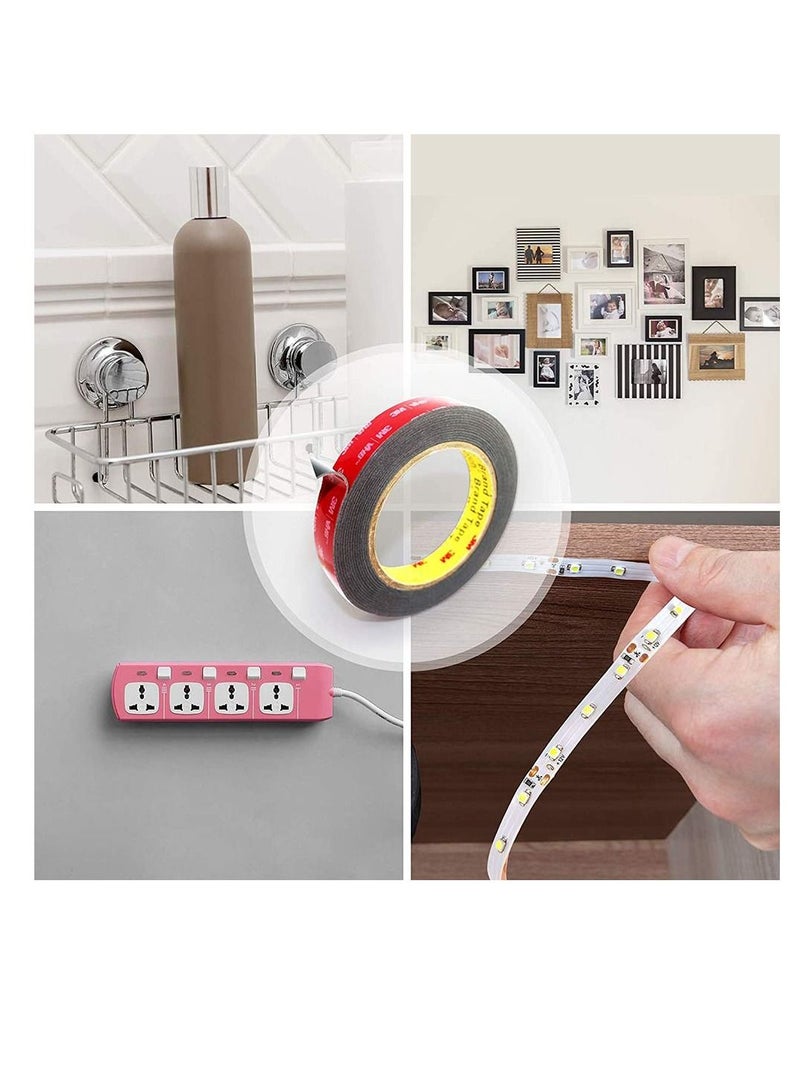Generic Double Sided Tape, HPP Heavy Duty Mounting Tape Converted, Super Strong Foam Tape for Outdoor and Indoor Home Office Automotive Decorations and LED Strip Lights - Image 2