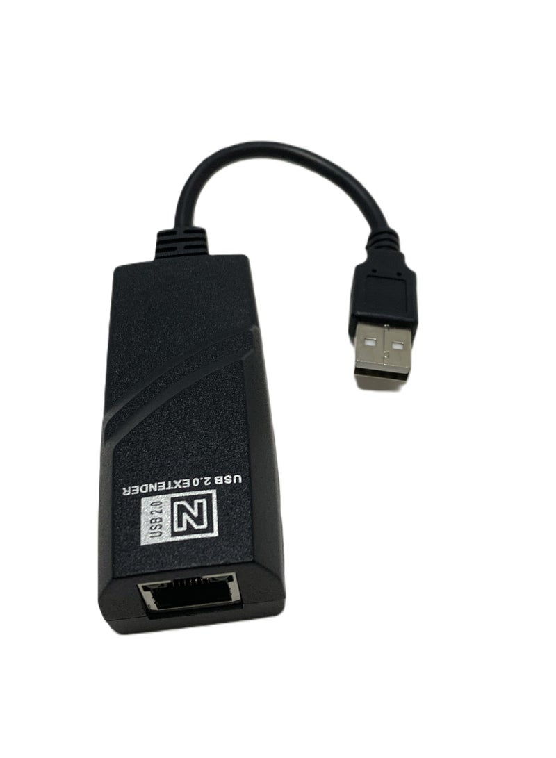 USB 2.0 Extender to RJ45 Over Cat5 5E 6 Connection up to 100 Meters USB over Ethernet Extender - Image 2
