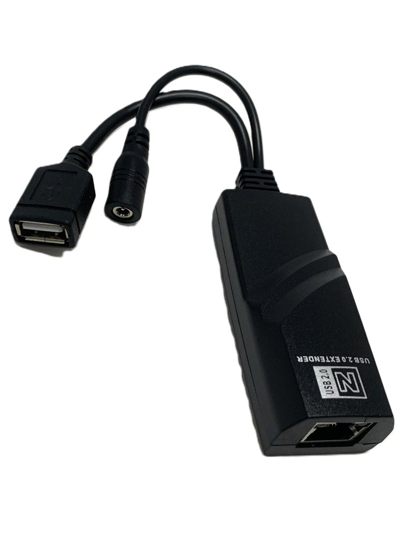 USB 2.0 Extender to RJ45 Over Cat5 5E 6 Connection up to 100 Meters USB over Ethernet Extender - Image 3