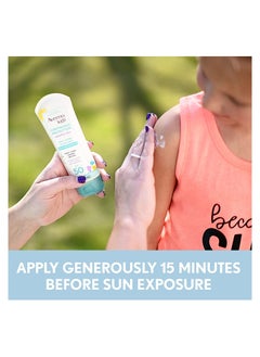 Aveeno Aveeno Kids Continuous Protection Zinc Oxide Mineral Sunscreen Lotion for Children's Sensitive Skin 88ml  - Image 2
