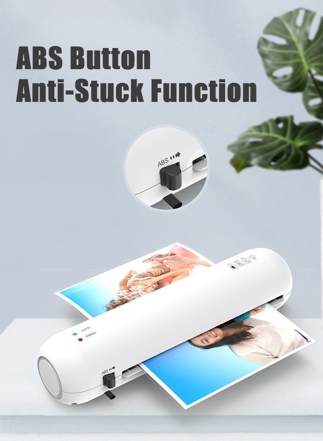 PowerEase Laminator Machine A4 A5 A6 Size Photo Laminating with 50 A4  Laminating Sheets - Image 3