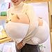 Levenkeness Soft Fat Pig Plush Hugging PillowCute Piggy Stuffed Animal Doll Toy Gifts for Bedding Kids Birthday Valentine Christmas Brown 197 - Image 4