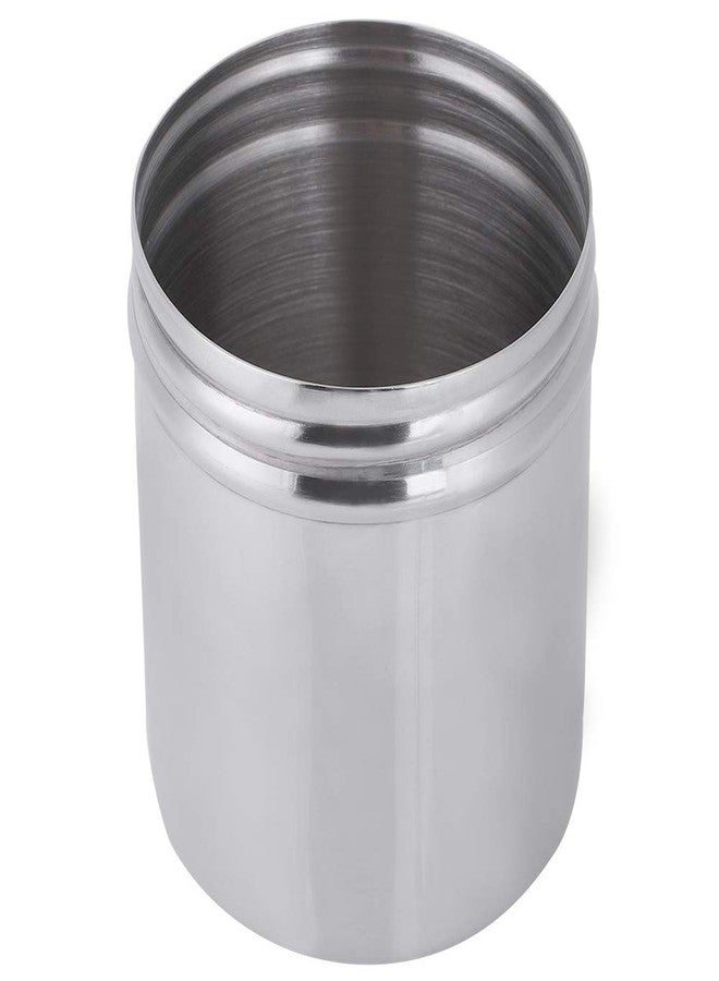 Milltrip Stainless Steel Sealed Storage Jar, Stainless Steel Sealed Food Storage Jar Portable Tea Coffee Beans Container Easy for Travel Outdoor and Camping(S) - Image 4