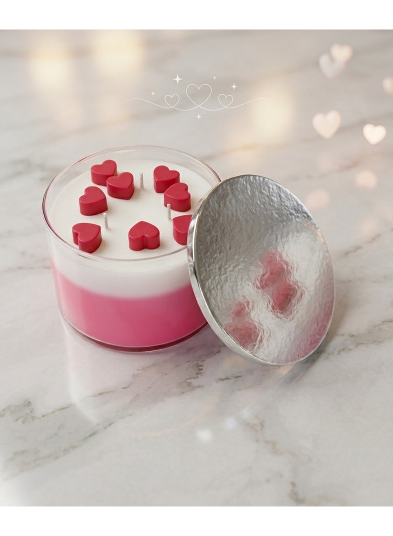 شمعة معطرة طبيعية دارك كيس 270 جم - شمع العسل وشمع النخيل  احتراق طويل رائحة فاخرة ثابتة آمنة صحيًا  شموع ديكور للمنزل  هدية راقية - Image 5