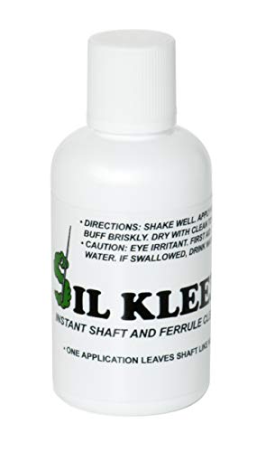Cue Silk SIL Kleen Pool Cue Shaft and Ferrule Cleaner (1 oz Bottle) - Image 1
