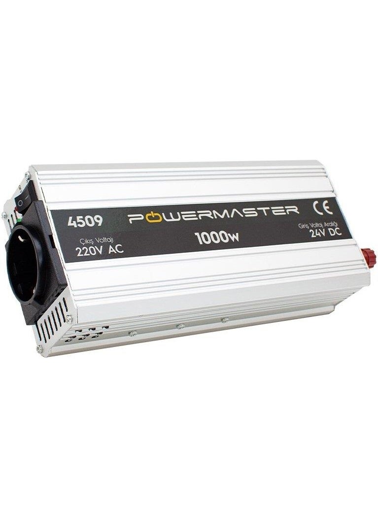 Powermaster معدل 24 فولت 1000 واط العاكس PM-4509  - Image 1