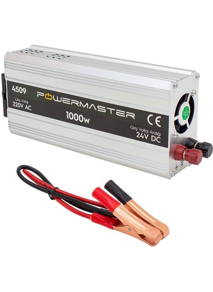 Powermaster معدل 24 فولت 1000 واط العاكس PM-4509  - Image 2