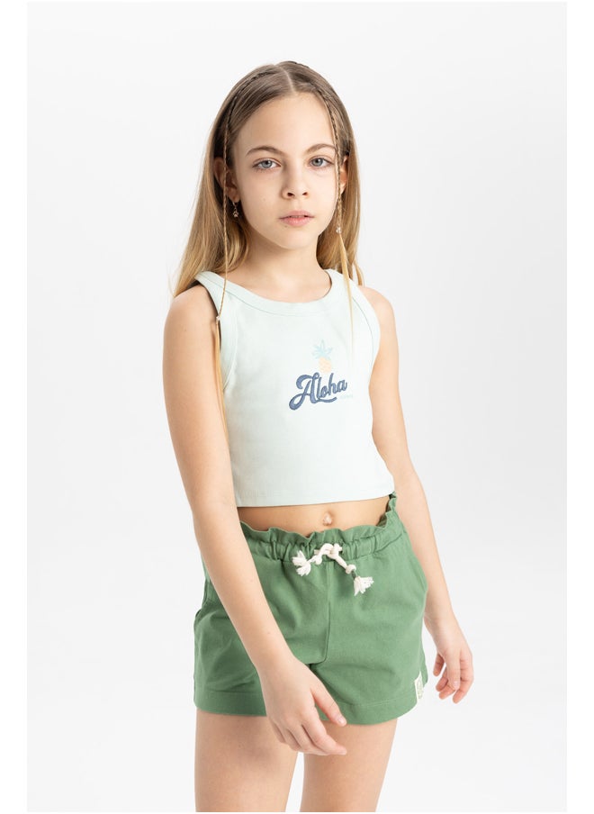 DeFacto - Girl Slim Fit Sleeveless Knitted Top - Image 1