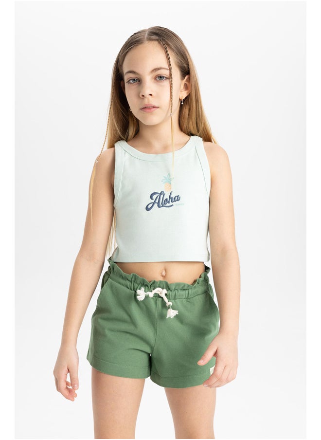DeFacto - Girl Slim Fit Sleeveless Knitted Top - Image 1