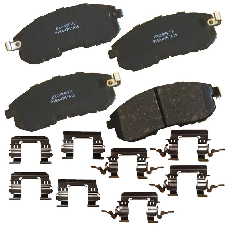 Bendix Premium SBC815A Ceramic Front Brake Pads for Select Models INFINITI I35, Nissan Altima, Cube, Maxima, Sentra, Versa, Renault Safrane, Suzuki SX4, SX4 Crossover - Image 4