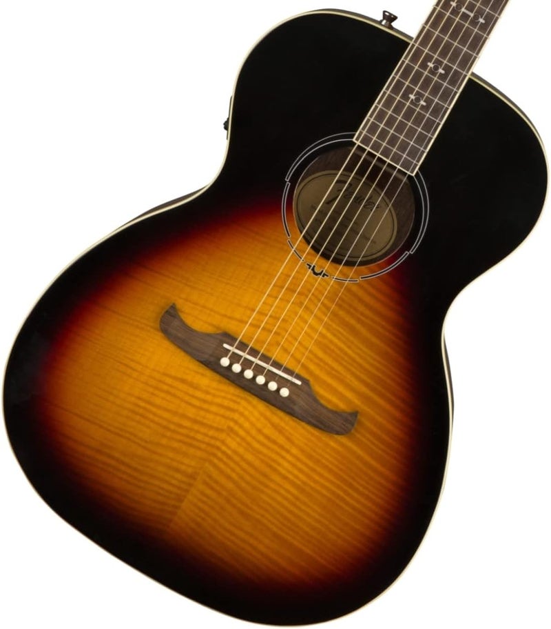 Fender FA-235E Concert Acoustic Guitar - 3-Color Sunburst - Image 1