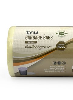 Tru Vanilla Scented Garbage Bags Compact Roll 54x60cm 10 Gallon (30pc x 3 Rolls) 90 bags  - Image 3