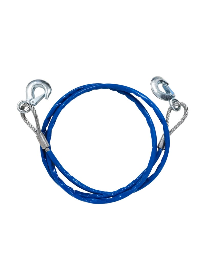 3XR Metal Car Tow Rope Cable , Reliable Rescue Steel Tow Cable for Secure Vehicle Towing 12mm , 3.5 meter - Image 2