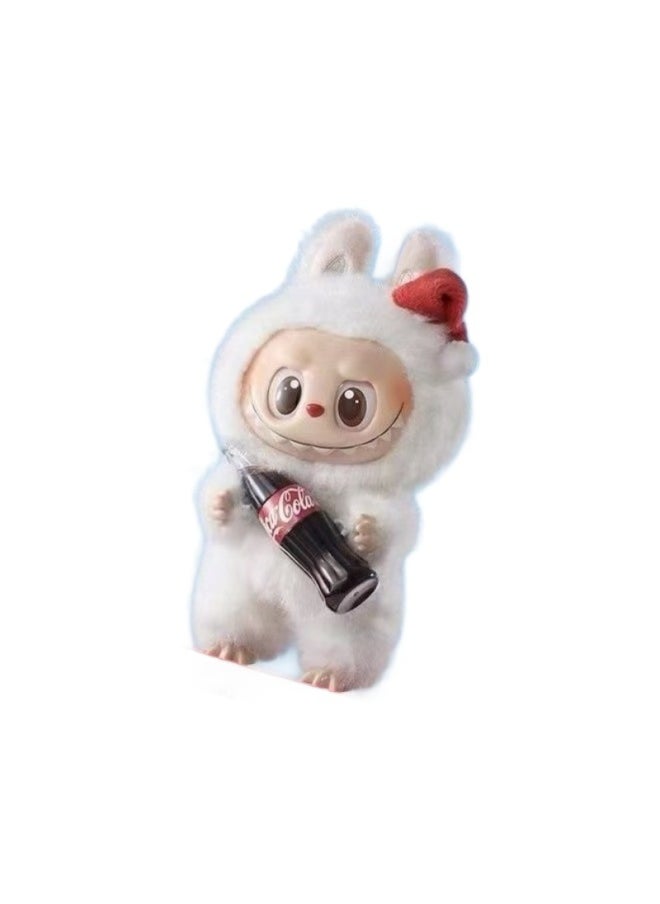 Generic - The Bubble. Mamte Coca-Cola Labubu Series Vinyl Face Blind Box Macaron Trendy Play Gift Pendant-Specifications:Random One - Image 1