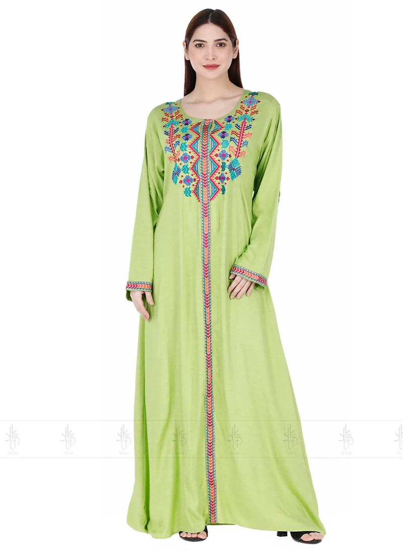 IKKXA Jalabiya IK5046 Green