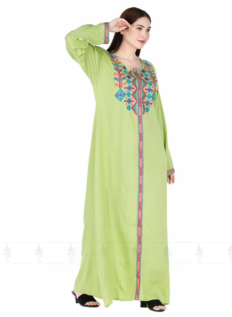 IKKXA Jalabiya IK5046 Green