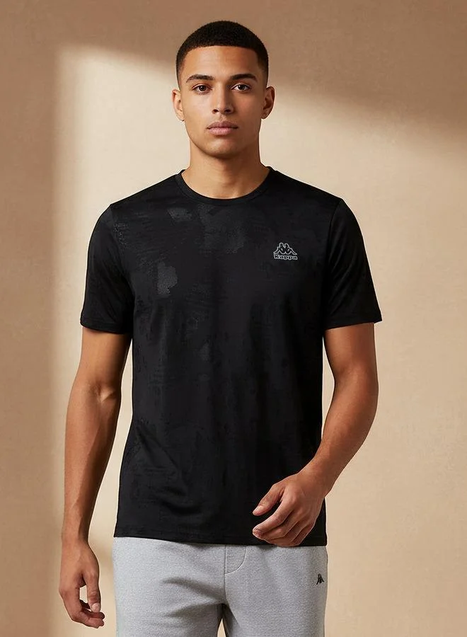 Kappa Kappa Men Printed Performance T-shirt