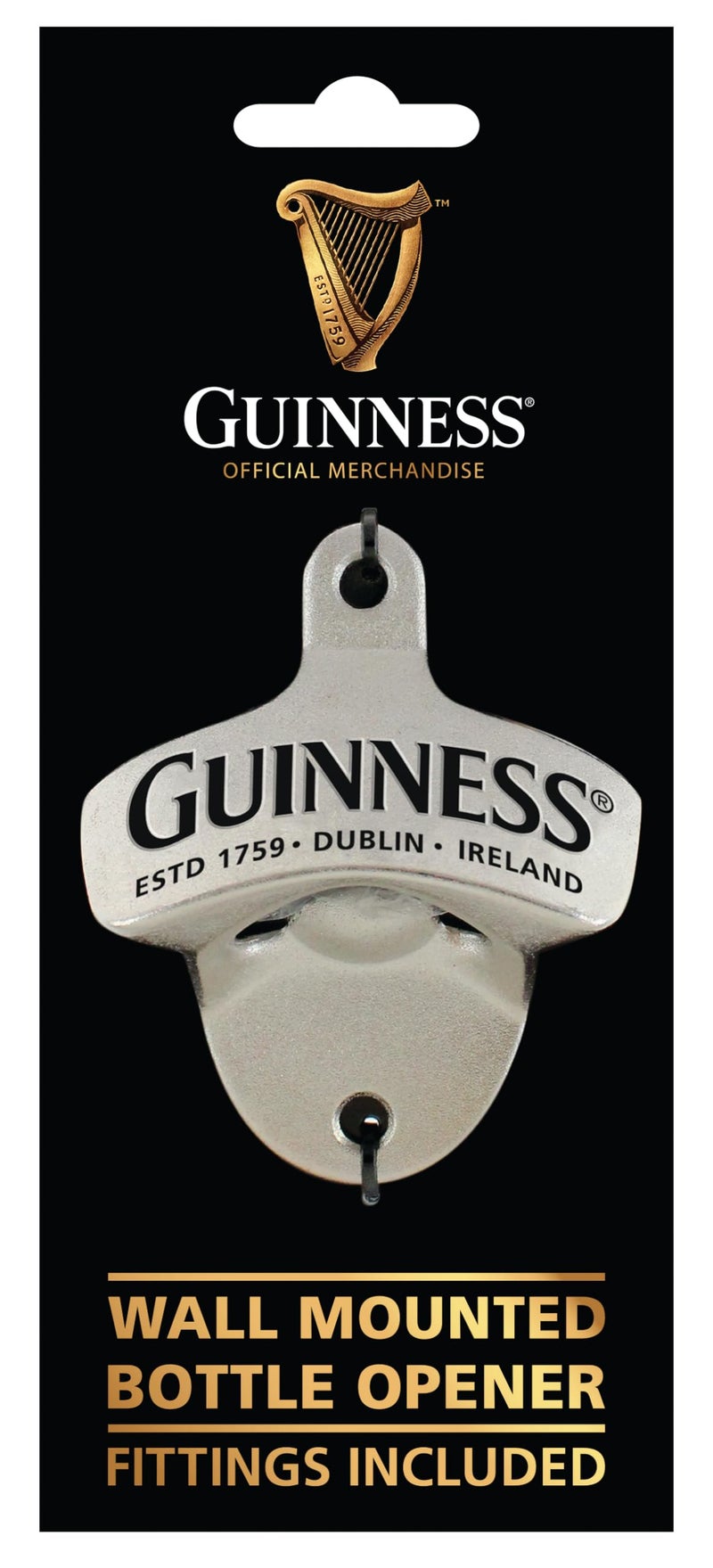 GUINNESS Guinness Wall Mounted Bottle Opener 