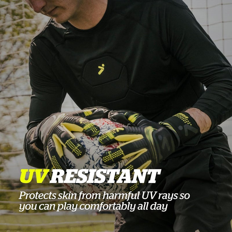 Storelli BodyShield Goalkeeper 3/4 Undershirt, Compression Shirt, Sports Accessories, Goalie Shirt, Turf Protection - Image 5