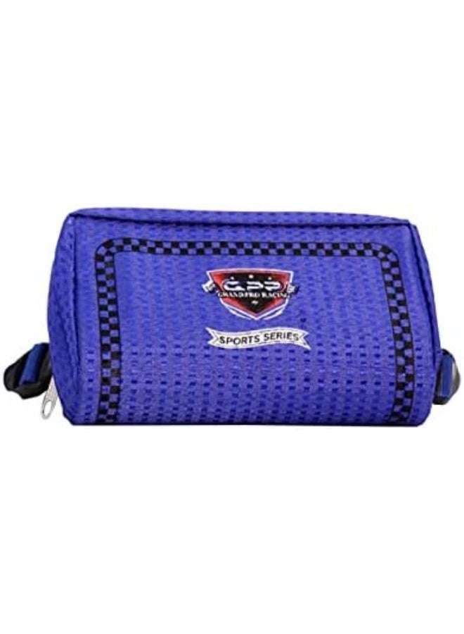GPR Printed Handlebar Bag in Blue - Image 3