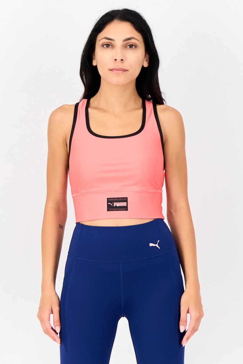 PUMA Women Sportswear Fit Sleeveless Outdoor Tank Top, Pink - Image 1