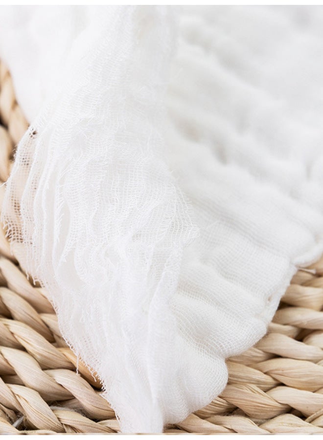 حفاضات قطنية ناعمة قابلة للتنفس للأطفال الرضع والصغار، قابلة للغسل وتمتص البلل بشكل جيد، حفاضات ميسون بلون خردلي مع حلقة - Image 5