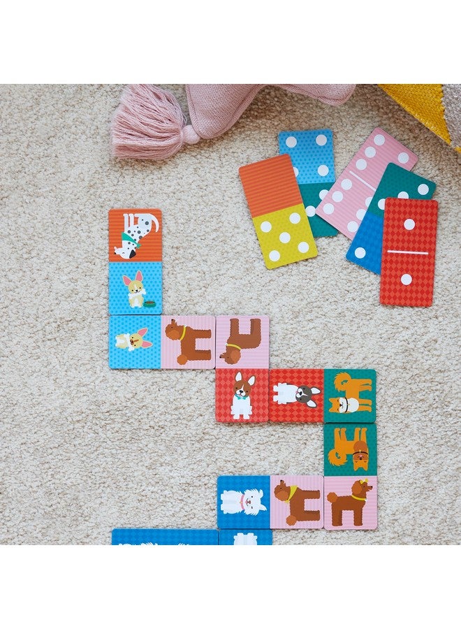 Petit Collage Game Spot The Difference Dominoes Doggies - Image 3