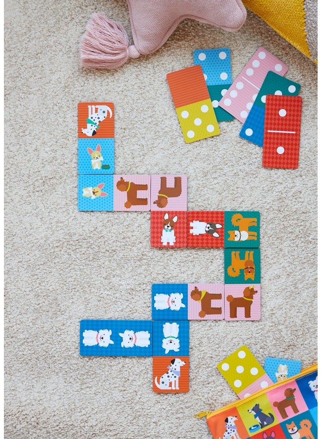Petit Collage Game Spot The Difference Dominoes Doggies - Image 5