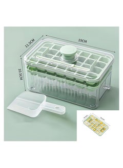Cool Baby Style COOLBABY Press Release Ice Cube Molds with Storage Box  Ice Cube Tray with Lid and Storage Box 2-Pack Freezer Ice Cube Tray  56-Piece Ice Cube Molds and Ice Scoop Included  - Image 3