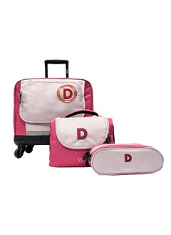 DELSEY Academie 3-Piece School Trolley Bag + Pencil Case + Lunch Bag Set  - Image 1