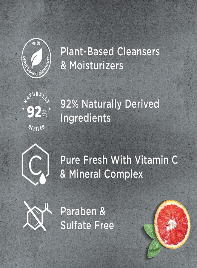 Dove Men+Care DOVE MEN + CARE 2-in-1 Shampoo + Conditioner Pure Fresh Orange & Sage for Strong, Healthy-Looking Hair, with Vitamin C & Mineral Complex, 17.5 oz - Image 3