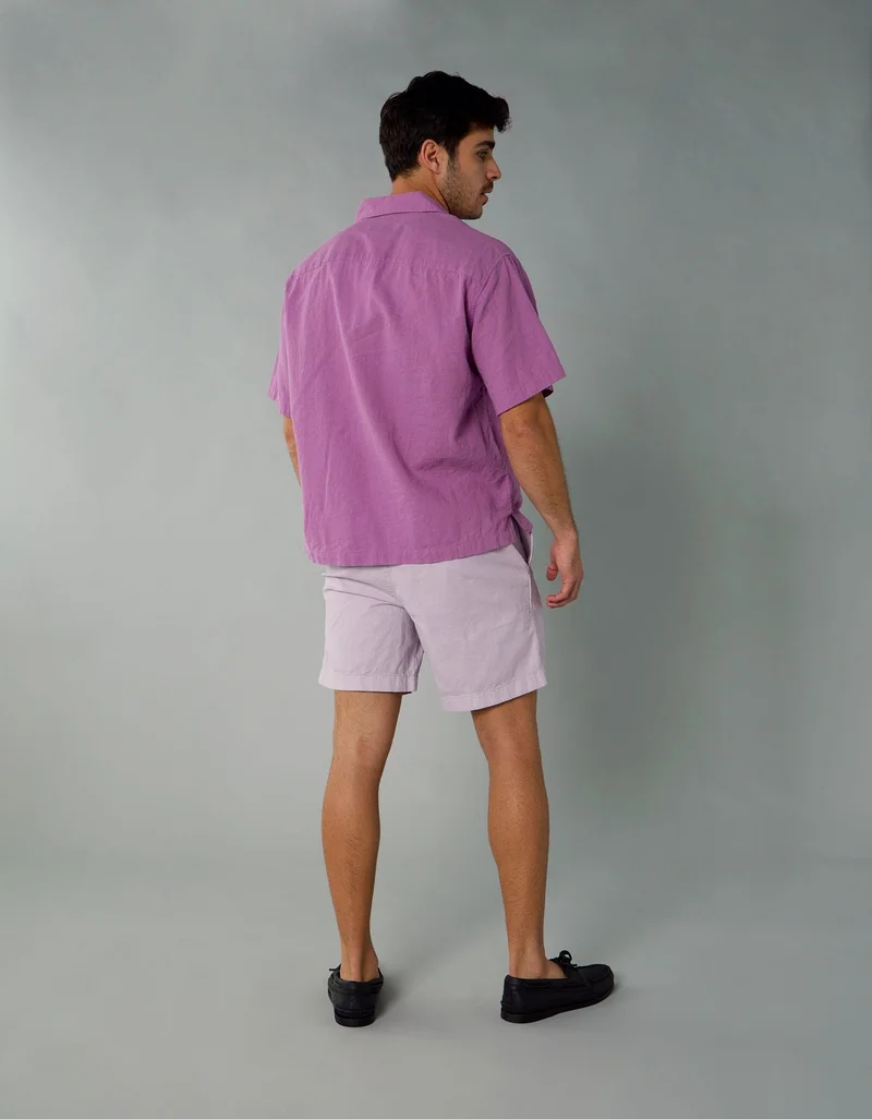 امريكان ايجل شورت من نسيج كتان فليكس المريح 8 بوصة