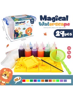MAGIC VAULT Magic Water Elf Beads Toy Set |Magical Water Seape Turns magic paint into water jelly  - Image 1