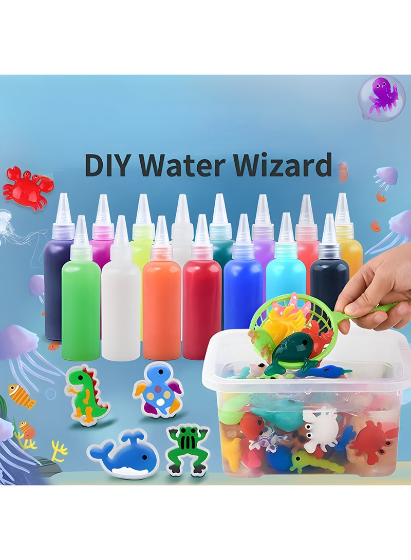 MAGIC VAULT Magic Water Elf Beads Toy Set |Magical Water Seape Turns magic paint into water jelly - Image 5