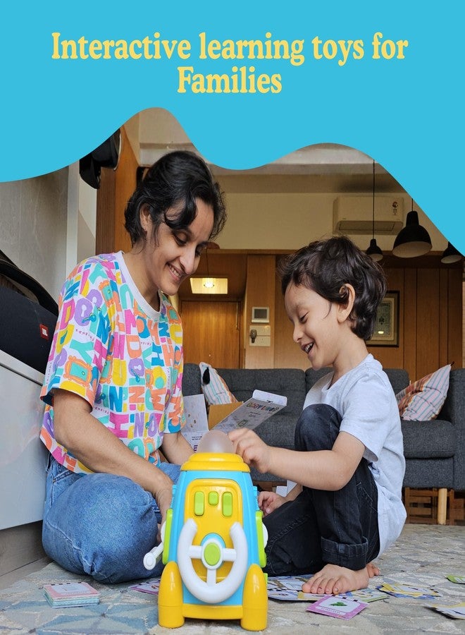 Learning Steps - Baby Lingo Pro, Montessori Games, Multilingual Toy, Screen-Free Quiz Games, Vocabulary Building, Interactive Educational Toy for 1 to 5 Year Old Kids. English - Gujarati - Image 3