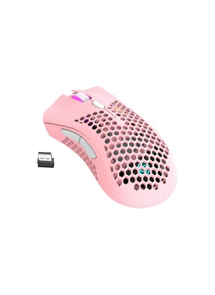 ماركة غير محددة ماوس لاسلكي USB قابل لإعادة الشحن، ماوس ألعاب خفيف الوزن  - Image 1
