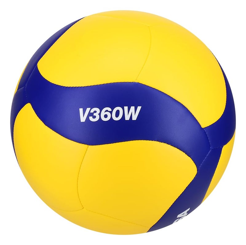 Mikasa Indoor Volleyball V360W Soft Material and for Practice (Blue/Yellow) - Image 5