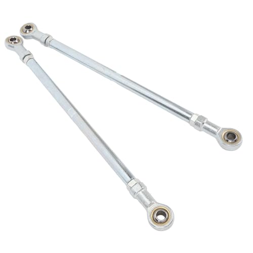 Jauarta 1 Pair 295mm 8mm Steering Tie Rod Kit Steel Alloy High Strength Long Lasting for Go Kart ATV Racing Cart - Image 4