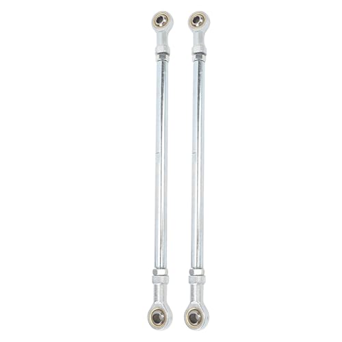 Jauarta 1 Pair 295mm 8mm Steering Tie Rod Kit Steel Alloy High Strength Long Lasting for Go Kart ATV Racing Cart - Image 3