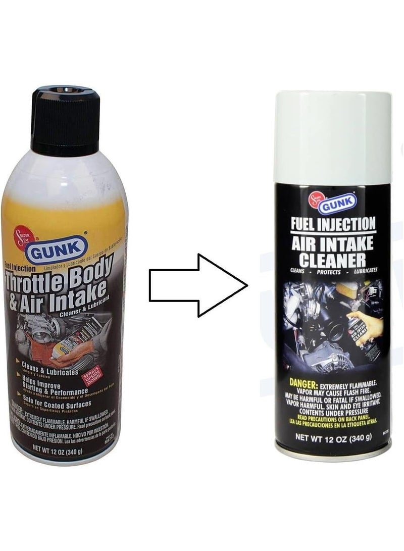 Gunk Throttle Body And Air Intake Cleaner 340 G - Image 4
