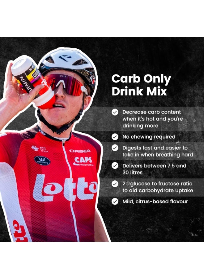 Precision Hydration Carb Only Drink Mix - Natural Energy & Carbohydrate Powder, Mild Citrus Flavor, Up to 120g Carbs/Litre, Vegan - Ideal for Pro Cycling & High-Intensity Sports (1-pack) - Image 3