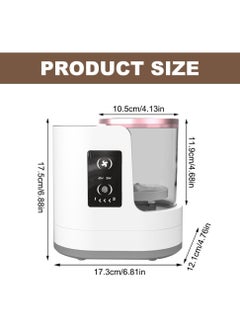 LIXES Electric Makeup Brush Cleaner Machine, 3 in 1 Multifunction Automatic Makeup Brush Cleaner and Dryer, Upgrade Cosmetic Brush Cleaner, With 2 H/5 H Air-Drying function, for All Size Brush Types  - Image 2
