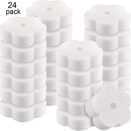 Chuangdi Chuangdi 24 Pack Oil Absorbing Sponge Spa Scum Sponge for Hot Tub Swimming Pool  - Image 1