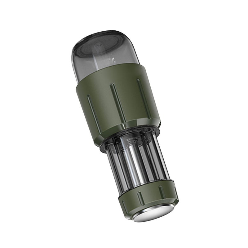 Manual Coffee Machine Portable Capsule Maker Dual Capsule and Ground Coffee Compatibility 8-15Bar Pressure Foldable Compact Design for Travel Home Office Green - Image 5