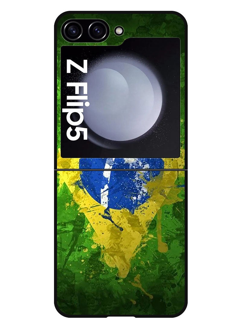 Theodor Protective Case Anti Scratch Shock Proof Bumper Cover For Samsung Galaxy Z Flip 5 Brazil - Image 1