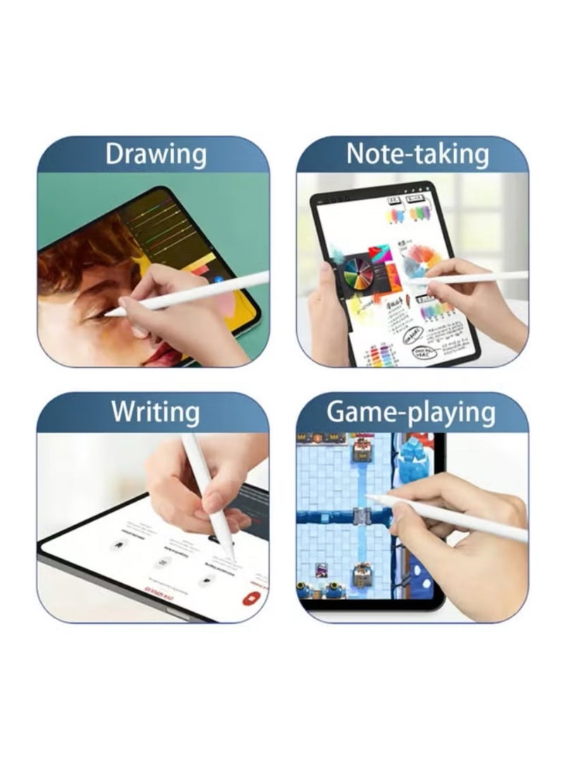 Denx Universal Stylus Pen for Tablets and Smartphones, Supports Windows, iPhone and Android, White - Image 5